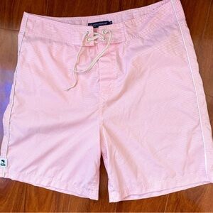 ISLAND COMPANY SHORTS PINK STRIPE SUMMER BEACH RESORT SIZE Fits size 12-14